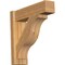 Ekena Millwork Funston Block Rough Sawn Outlooker, Western Red Cedar, 6"W x 20"D x 20"H OUT06X20X20FST05RWR - alternate 1
